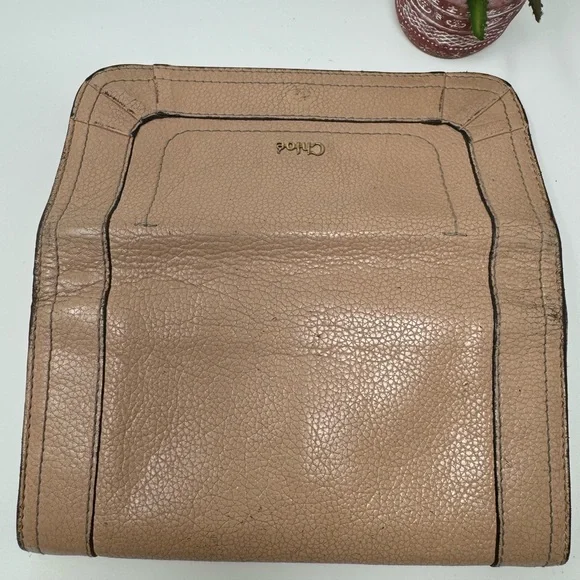 Chloe Tan Leather Long Wallet - Picture 10 of 11